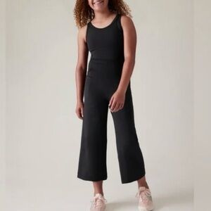 Athleta Girl Stash Your Treasures Black Jumpsuit size XXL 16